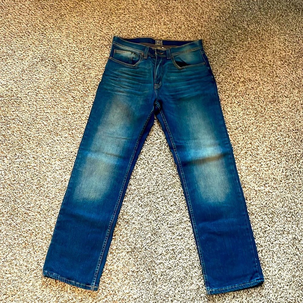 True Craft Mens Jeans 30x30 Relaxed Fit